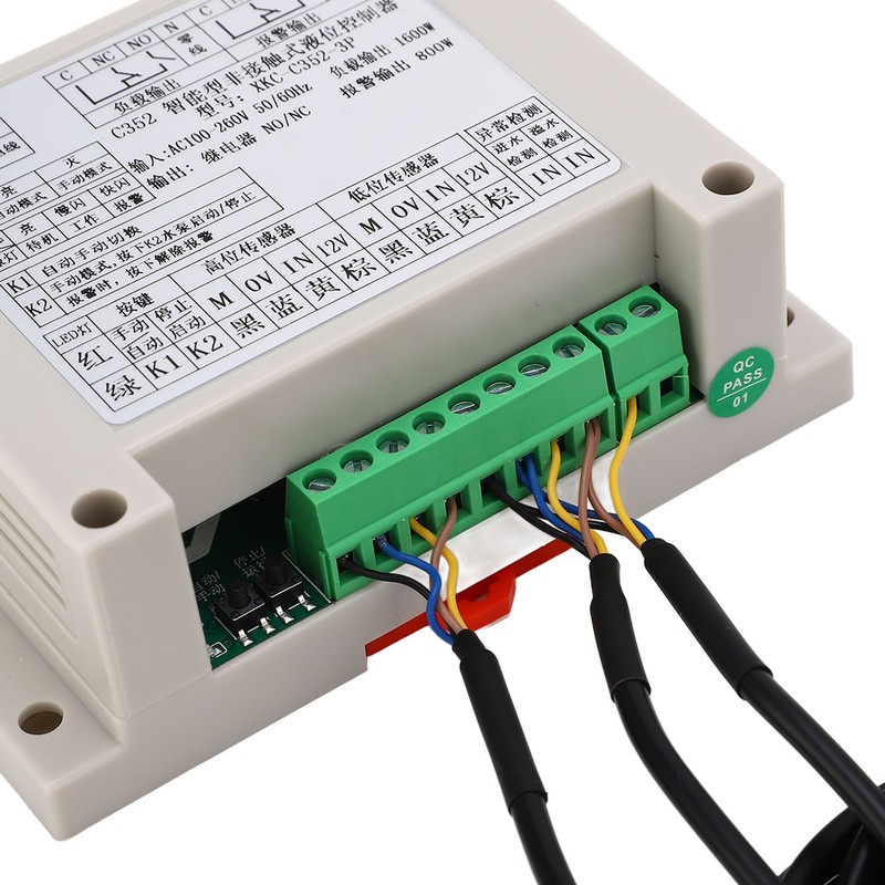 AC100 to 260V Automatic Water Level Controller XKC C352 3P