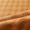 Home Textile Rattan Mat Grid Fitted Sheet Set Summer Cool