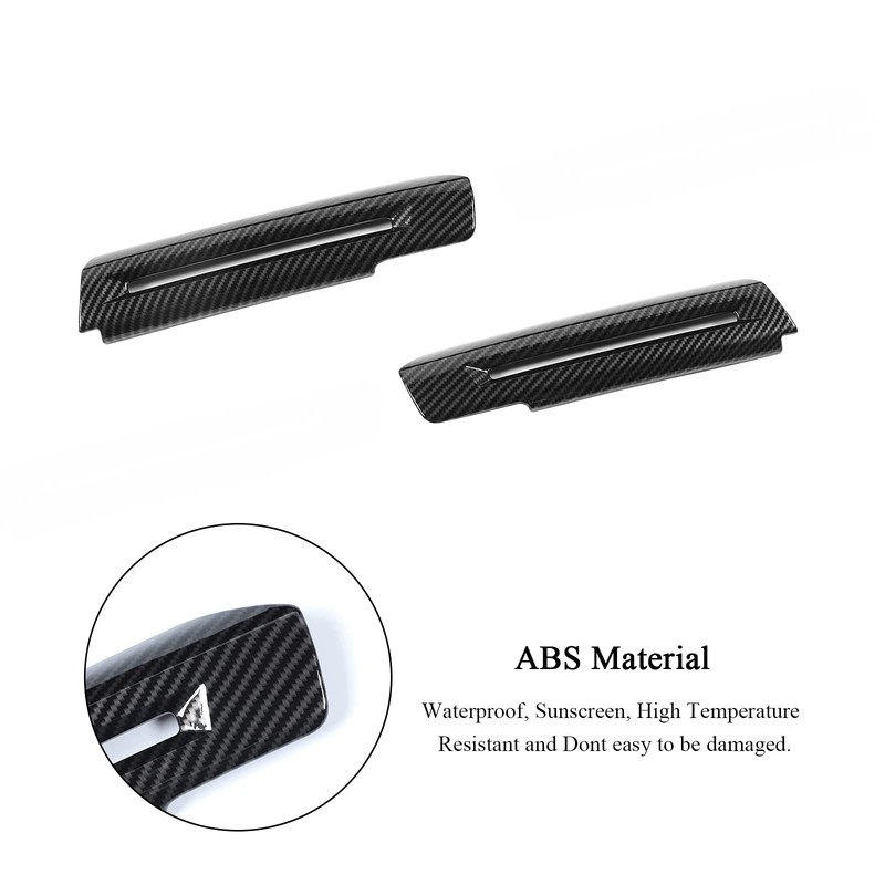 RT-TCZ Carbon Fiber Inner Door Handle Trim Cover Interior Decoration