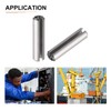 DTGN 10pcs 6mmx30mm(DxL) Slotted Spring Pins for Household Machine Fasteners