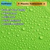 PartiPallete 3-Pack Premium Plastic Light Lime Green Tablecloth Disposable 54"