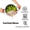 Silicone Pot Strainer, Emptycolor Adjustable Clip On Strainer for Pots