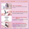 RTRTGS Magnetic Eyelashes, Magnetic Eyelashes Without Eyeliner, No Glue Required,