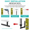 MGahyi Paper Towel Holder Under Cabinet, Single Hand Operable Wall