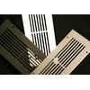 Modern Linear Powder Coated Steel Ceiling and Wall Vent Covers