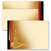 Paper Media Pack of 25 Christmas Letter Envelopes DIN C6