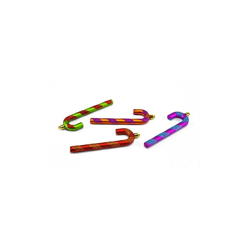 Inge-glas Plastic Candy Cane Ornaments, Christmas Tree Decoration, 14 cm,