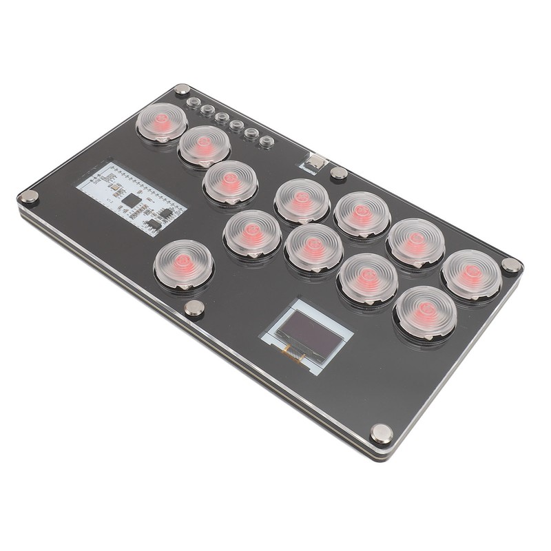 All Button Arcade Controller 12 Keys Supports Hot Swap and