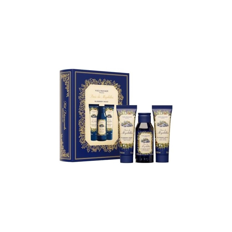Kit Corporal Arándanos Azules Yves Rocher – 3 en 1
