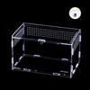 AWXZOM Magnetic Acrylic Case, micro habitat small Tarantula Enclosure enclosure