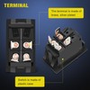 Nilight ON-Off Switch Panel 4 PIN DPST Toggle Switches Panel