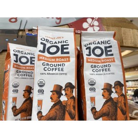 TRADER JOE'S 3 PACK TRADER JOE'S ORGANIC MEDIUM ROAST 100% ARABICA GROUND COFFEE 14 OZ Each