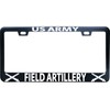 HuiYaoEC US Army Field Artillery Car Tags Frame, 12 x6