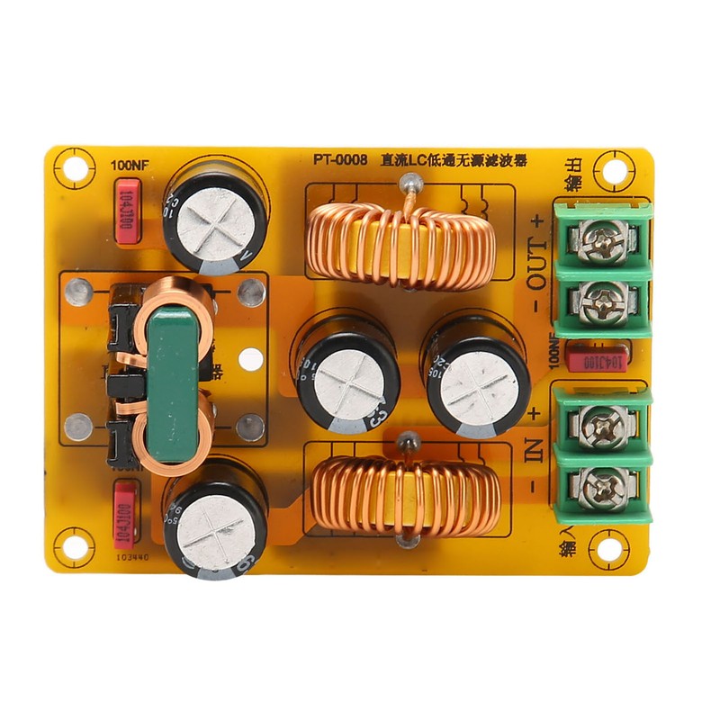 DC LC Filter 50V 10A Electromagnetic Interference Double Sided FR4