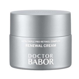 DOCTOR BABOR Renewal Cream | Regenerierende Anti-Aging und Anti-Pigmentflecken Gesichtscreme mit Pro-Retinol Komplex | Für eine strahlende, verjüngte Haut | Verfeinert das Hautbild | vegan | - 50ml