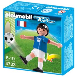 Playmobil 4733 Sports and Action Soccer Player from France - White