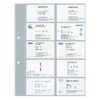 Kokuyo business card holder business card holder replacement paper 10