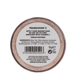 Collection Cosmetics Lasting Perfection Sheer Loose Powder, Lightweight Powder, 10g, Translucent Matte (Pack of 3)