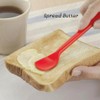 Yoku Made Small Silicone Spoon for Silent Stirring, Mini Spatula,
