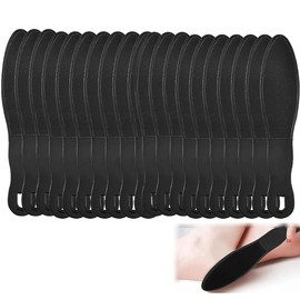 20Pcs Foot File Callus Remover, Professional Pedicure Pumice Stone, No Cleaning Required, Disposable Foot Brush for Foot Skin Callus Remover and Dead Skin Scrubber (Black)