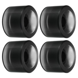 PATIKIL 70mm 78A Longboard Wheel Soft, 4 Pack Cruiser Wheels Street Wheels for Skateboards Skateboard Wheel Replacement PU, Clear Gray