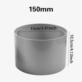 Air Conditioning Exhaust Hose Adapter, COLEESON Exhaust Hose Air Conditioning Device, PVC Air Conditioning Hose Extension, Exhaust Hose Adapter Window for Diameter 150 mm Air Conditioning Hose