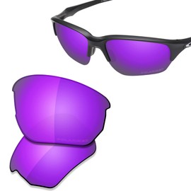 SAUCER Premium Replacement Lenses & Nosepads for Oakley Flak Beta OO9363 | Flak Beta Low Bridge Fit OO9372 Sunglasses High Defense - Violet Purple Polarized
