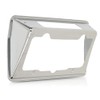 CHEDA Rear License Plate Bezel Housing Frame Chrome Compatible with