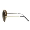 meSmart ACES1001 Noah NOR Teardrop Sunglasses, Date Glasses, Brown, Gray