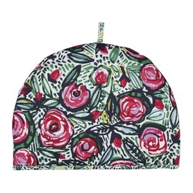 Ulster Weavers - Rose Tea Cosy (35 x 35cm) - 100% Cotton - Rose Garden Teapot Warmer - Rose Tea Cozy - Roses Tea Cosy - Floral Kitchen Accessories - Floral Kitchen Gifts - Rose Themed Tea Cosy