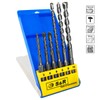 S&R Hammer Drill Bit Masonry Drill Bit 6 Piece SDS