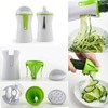 Vabiono Julienne Spiral Cutter Vegetable Spaghetti Cutter White/Green