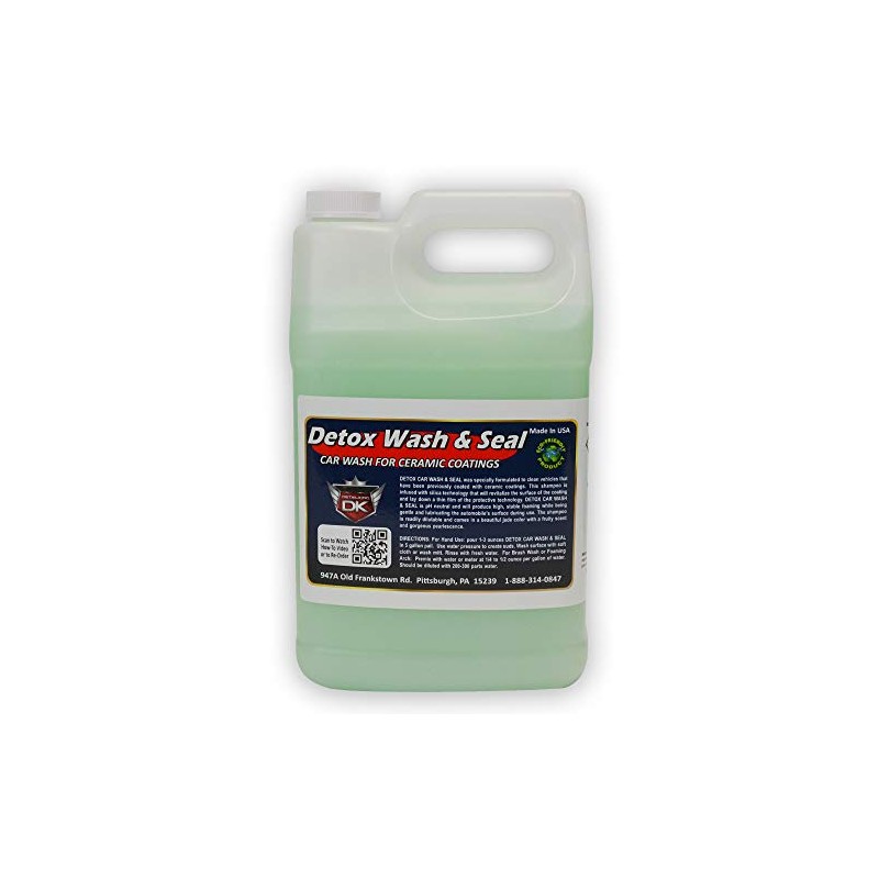 Detail King Detox Car Wash and Car Sealant Foam Soap