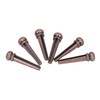 6PCS Guitar Bridge Pin Copper Acoustic Guitar Bridge Pins Peg