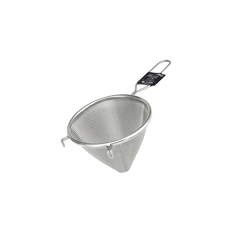 Takagi Craftsman Way 18-8 Stainless Steel Conical Soup Strainer, Made