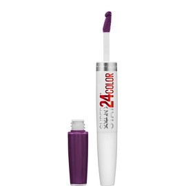 Maybelline New York Superstay 24, 2-step Lipcolor, All Day Plum,0.64 Fl Oz (Pack of 1),041554494990-1a