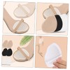 WOONEKY 3 Pairs High Heel Inserts Transparent Forefoot Cushion Pads