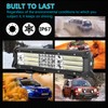 SKYWORLD 12" 330W Quad-Row Off Road LED Work Light Bar,