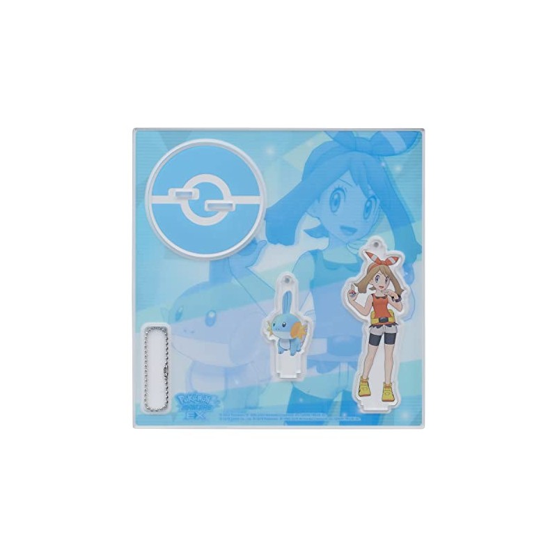 Pokemon Center Original Acrylic Stand Key Chain TRAINERS Salon!! Haruka