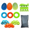 11 PCS Ejercitador de Agarre Ajustable (6.6-88 lb / 3-40