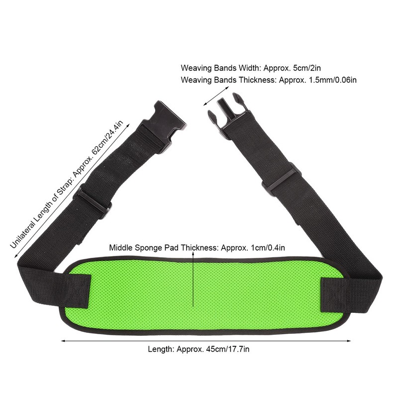 Wheelchair Seats Belt Adjustable Safety Harness Fixing Breathable Brace for