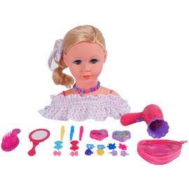 Gigo Gi-Go Styling Head Play Set,Pink