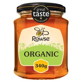 Rowse Honey, Organic Honey, Runny, Jar, 100% pure & natural, 340g