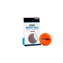 Base Street Hockey Ball - Liquid Filled I No-Bounce Technology I For All Temperatures I Inline and Street Hockey I Orange