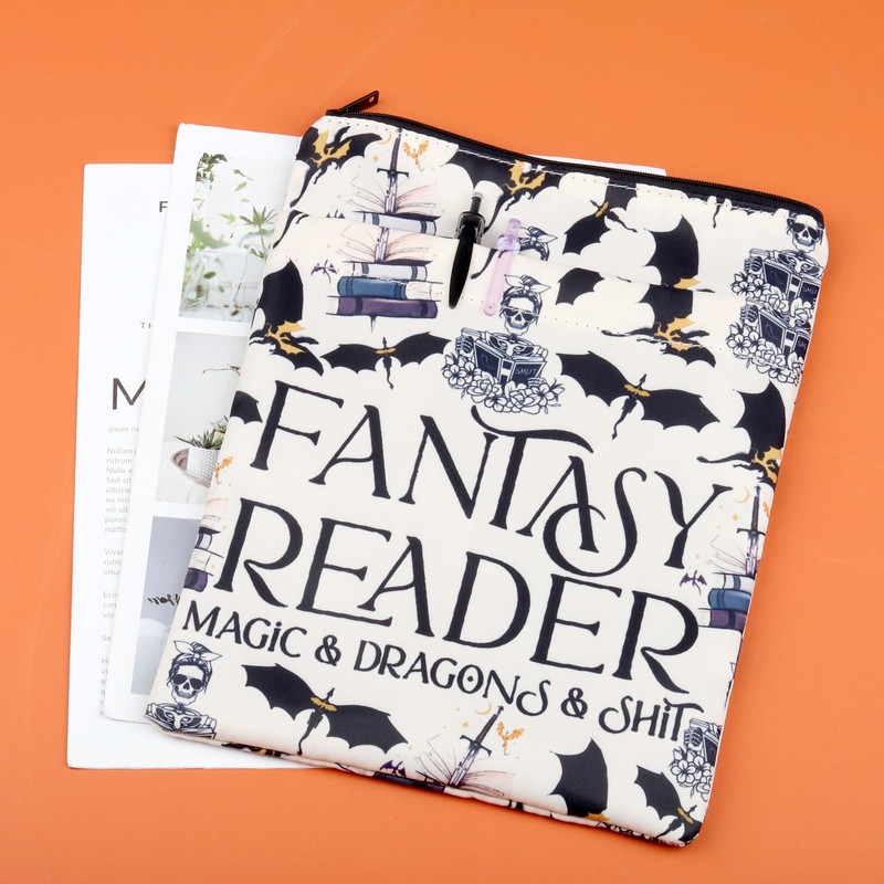 JTOUK Romantasy Roman Fantasy Reader Book Sleeve Book Sleeve Book