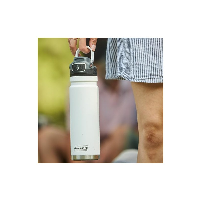 Coleman Switch AUTOSPOUT - Botella de agua aislada de acero