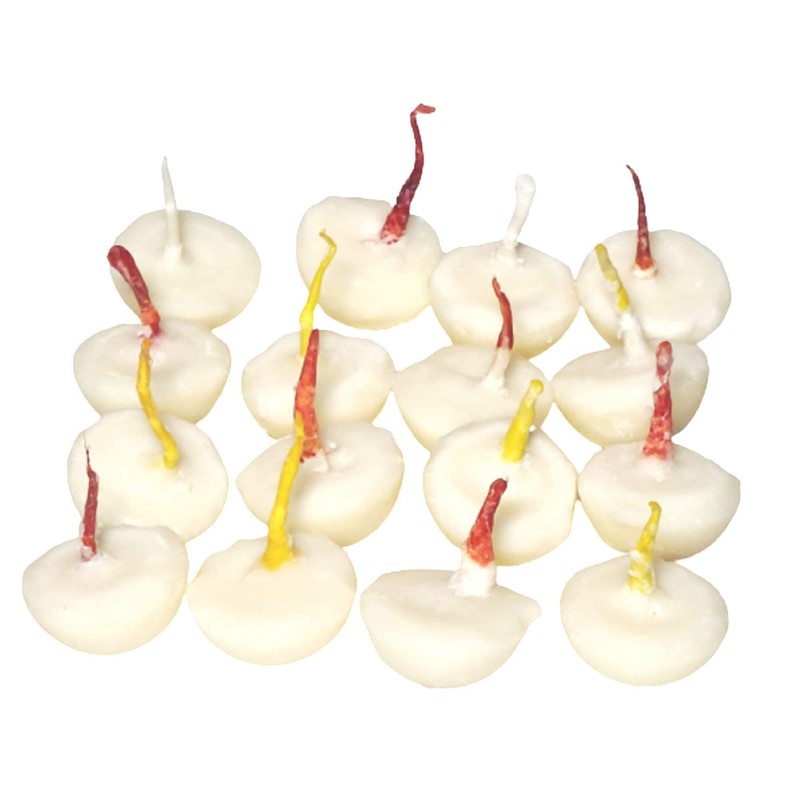 Pure Cow Ghee Wicks (Pack of 100 Pcs) Ghee Cotton