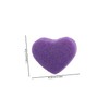 VICASKY 6pcs Heart Shape Facial Sponges Exfoliating Cleaning Sponge for