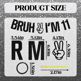 Happy 10th Birthday Banner – Flashing Black Banners for Boys and Girls – 10th Birthday Decorations (Age11)