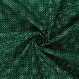 Mook Fabrics Cotton Sunflower Pin Dot, Green Cut by The yard